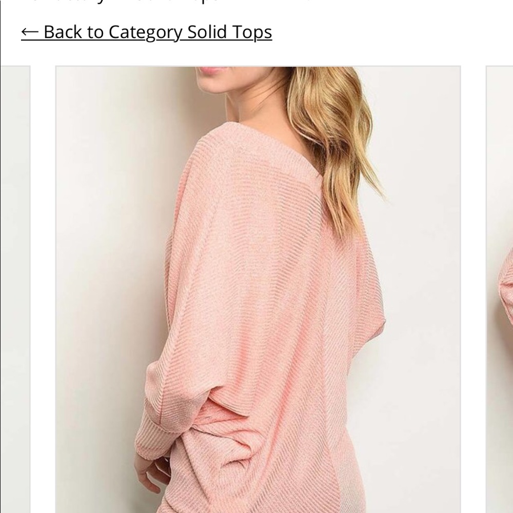 V Neck Loose Fit Top - Picture 2 of 6